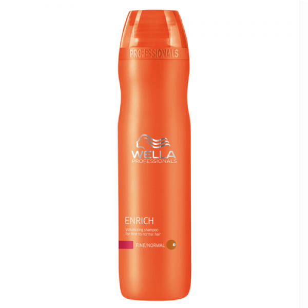 Шампуни для волос:  Wella Professionals -  Питательный шампунь для объема нормальных и тонких волос Enrich (250 мл)
