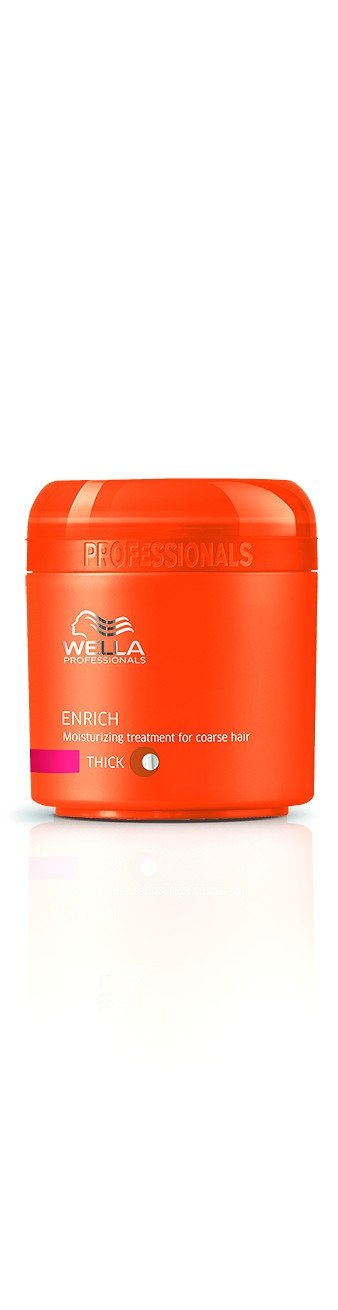 Маски для волос:  Wella Professionals -  Питательная крем-маска для увлажнения жестких волос Enrich (150 мл)