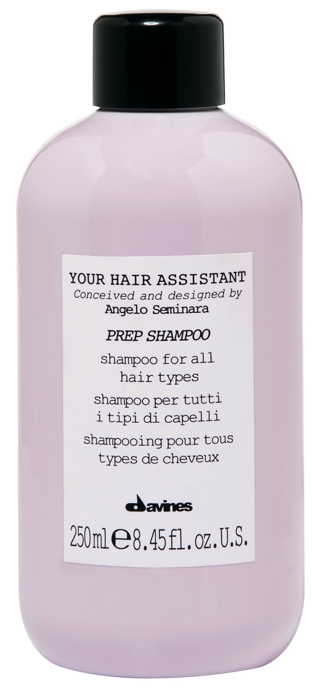 Шампуни для волос:  Davines -  Универсальный шампунь для подготовки волос к укладке для всех типов Your Hair Assistant Prep (250 мл)