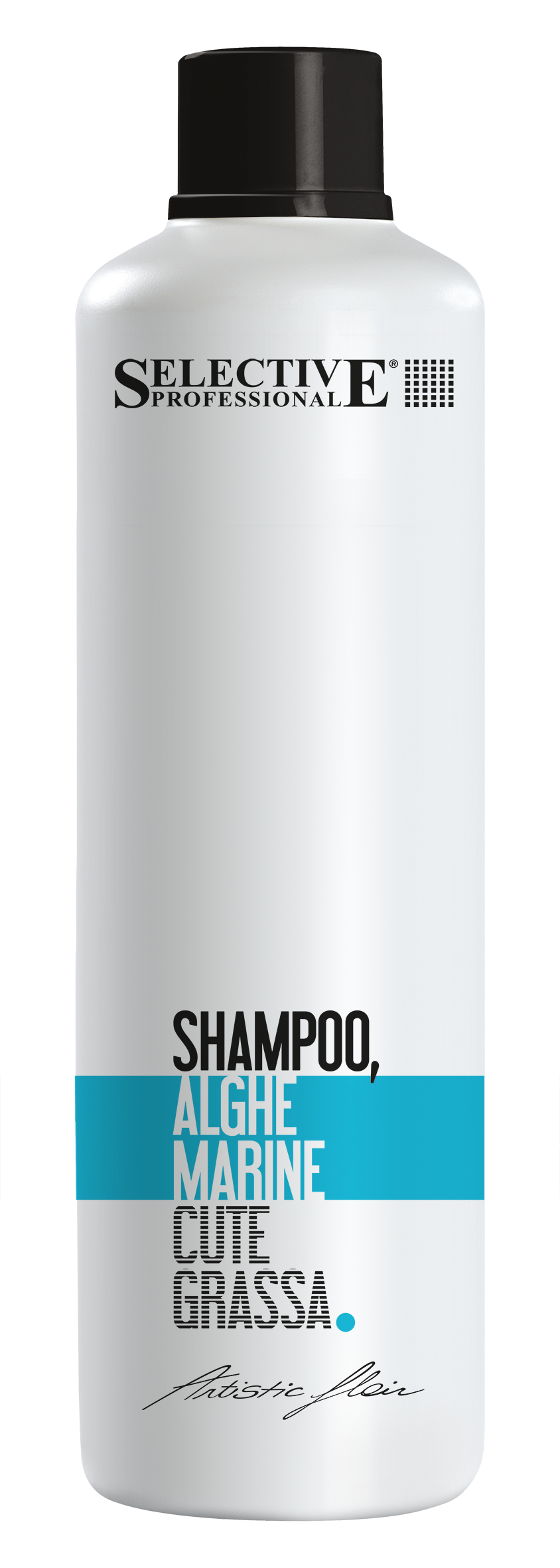 Шампуни для волос:  SELECTIVE PROFESSIONAL -  Шампунь Морские водоросли для жирной кожи головы ALGHE MARINE  (1000 мл)