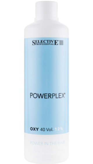 Окислители для волос:  SELECTIVE PROFESSIONAL -   Эмульсия окисляющая специальная  12% (10 vol.) Powerplex (1000 мл)