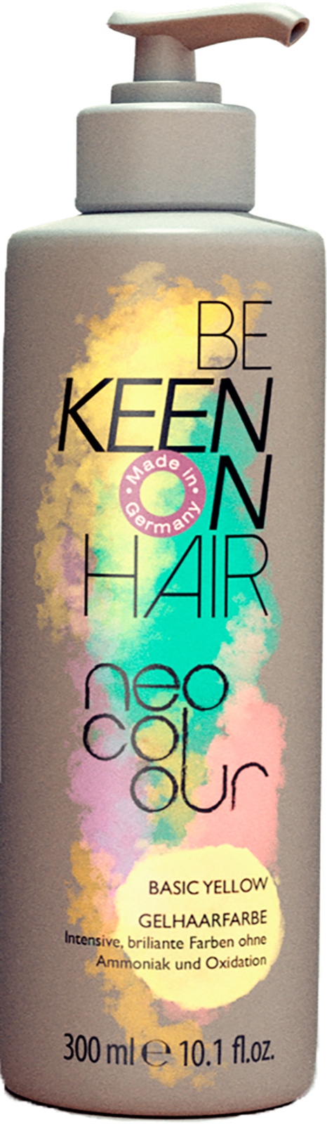 Оттеночные красители:  KEEN -  Пигмент прямого действия для волос NEO COLOUR YELLOW Желтый (300 мл)