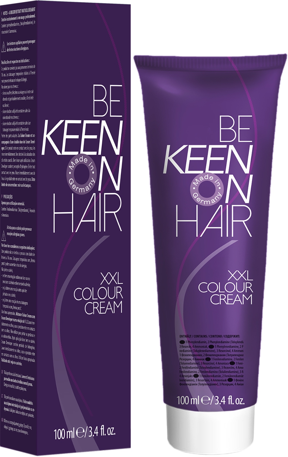 Оттеночные красители:  KEEN -  Крем-краска для волос KEEN COLOUR CREAM XXL