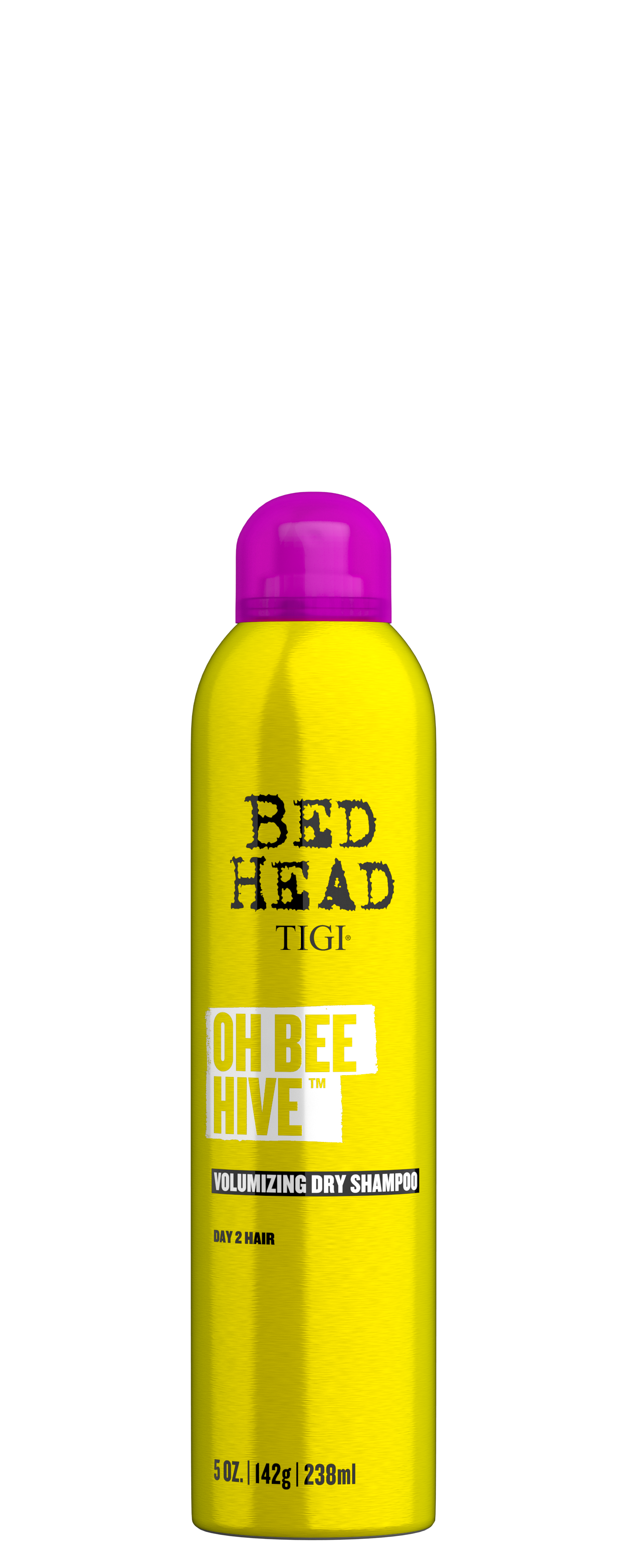 Сухие шампуни для волос:  TIGI -  Сухой шампунь для придания объема волосам OH BEE HIVE BED HEAD (238 мл)