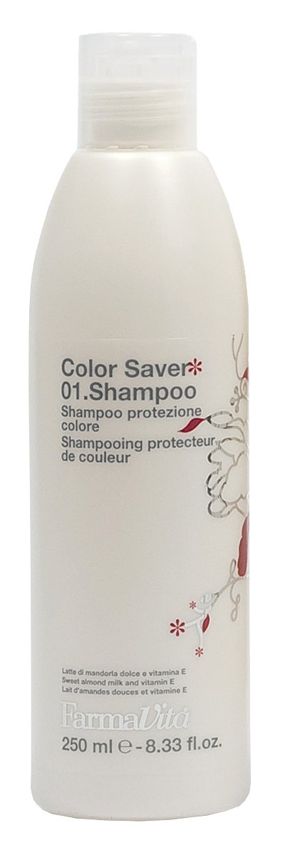 Шампуни для волос:  FarmaVita -  Шампунь для окрашенных волос Color Saver Shampoo (250 мл)