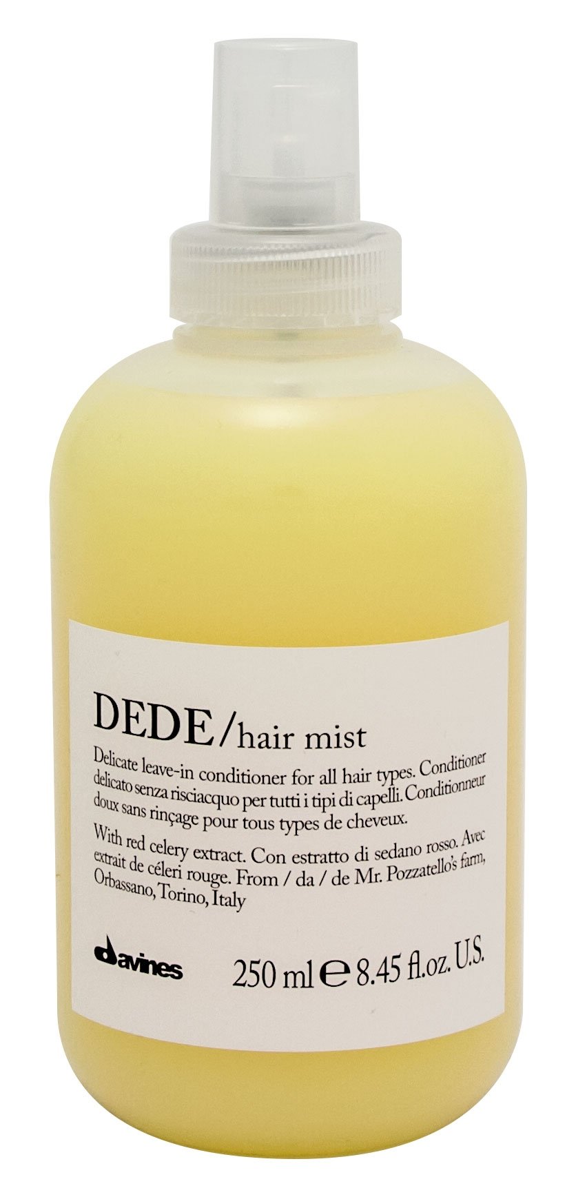 Кондиционеры для волос:  Davines -  Деликатный несмываемый кондиционер - спрей DEDE (250 мл)