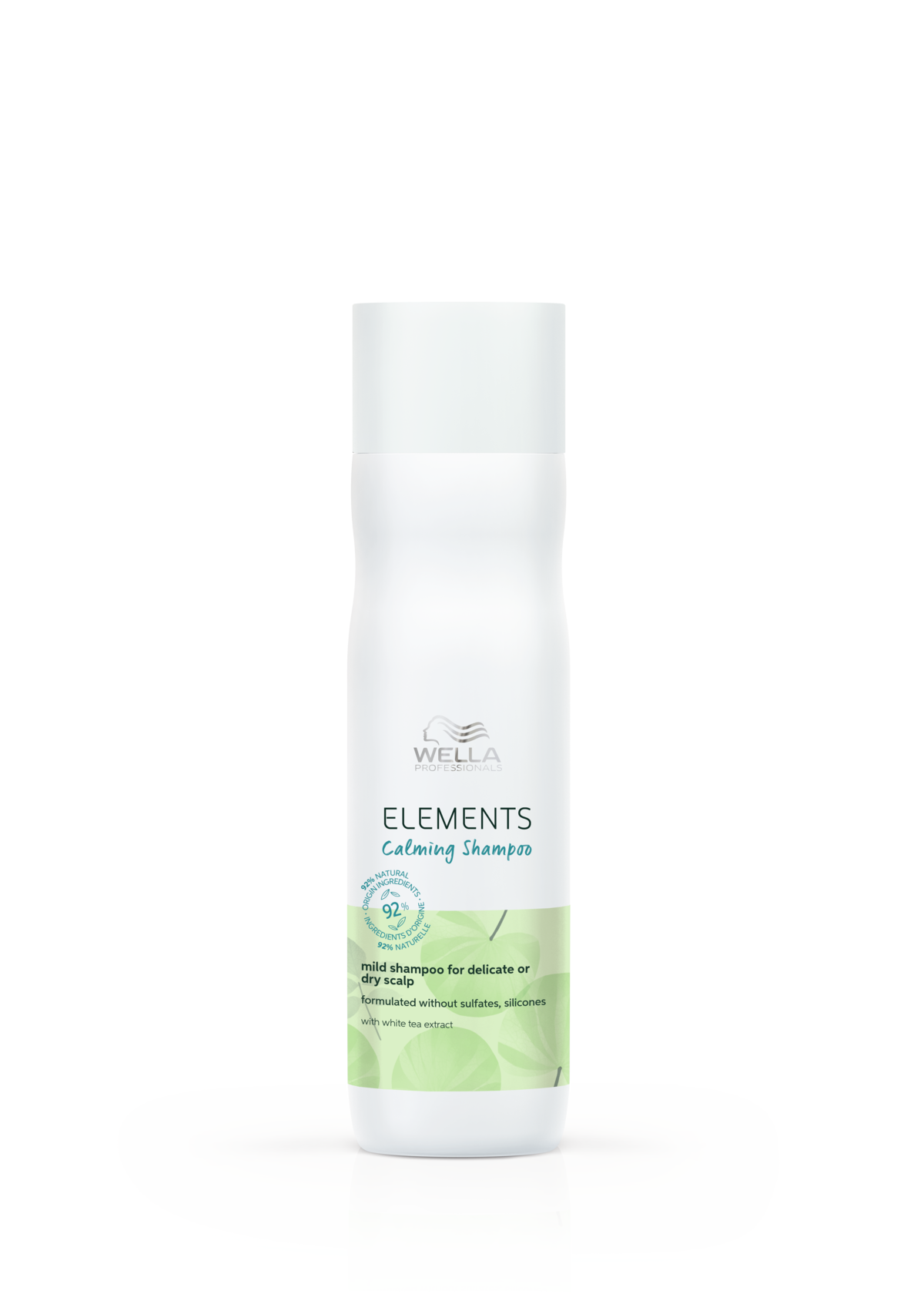 Шампуни для волос:  Wella Professionals -  Успокаивающий мягкий шампунь для чувствительной или сухой кожи головы Elements Calming Shampoo (250 мл)