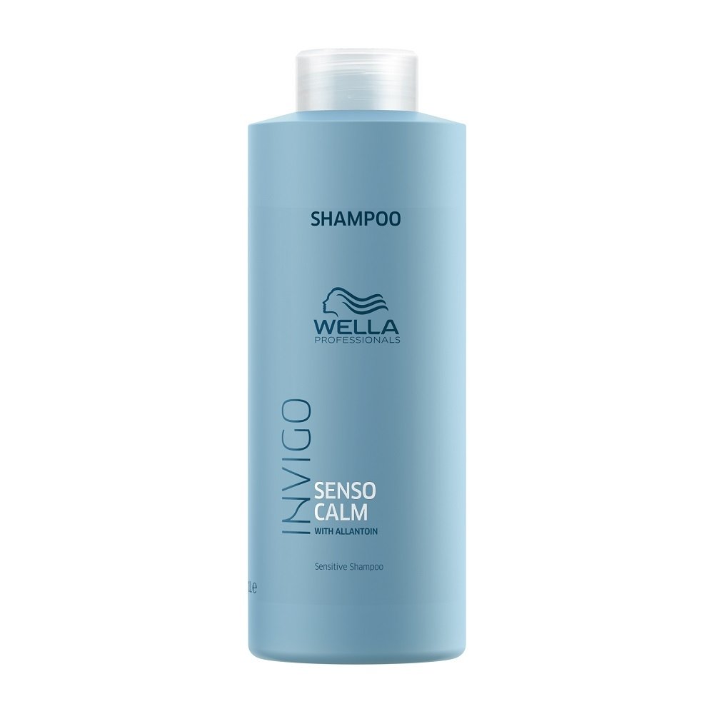 Шампуни для волос:  Wella Professionals -  Шампунь для чувствительной кожи головы Senso Calm INVIGO (1000 мл)