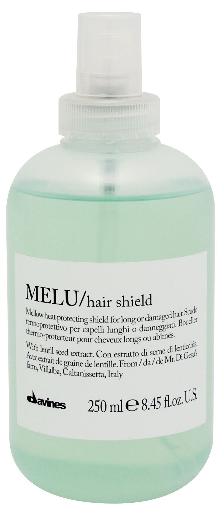 Спреи для волос:  Davines -  Термозащитный несмываемый спрей против повреждения волос MELU (250 мл)
