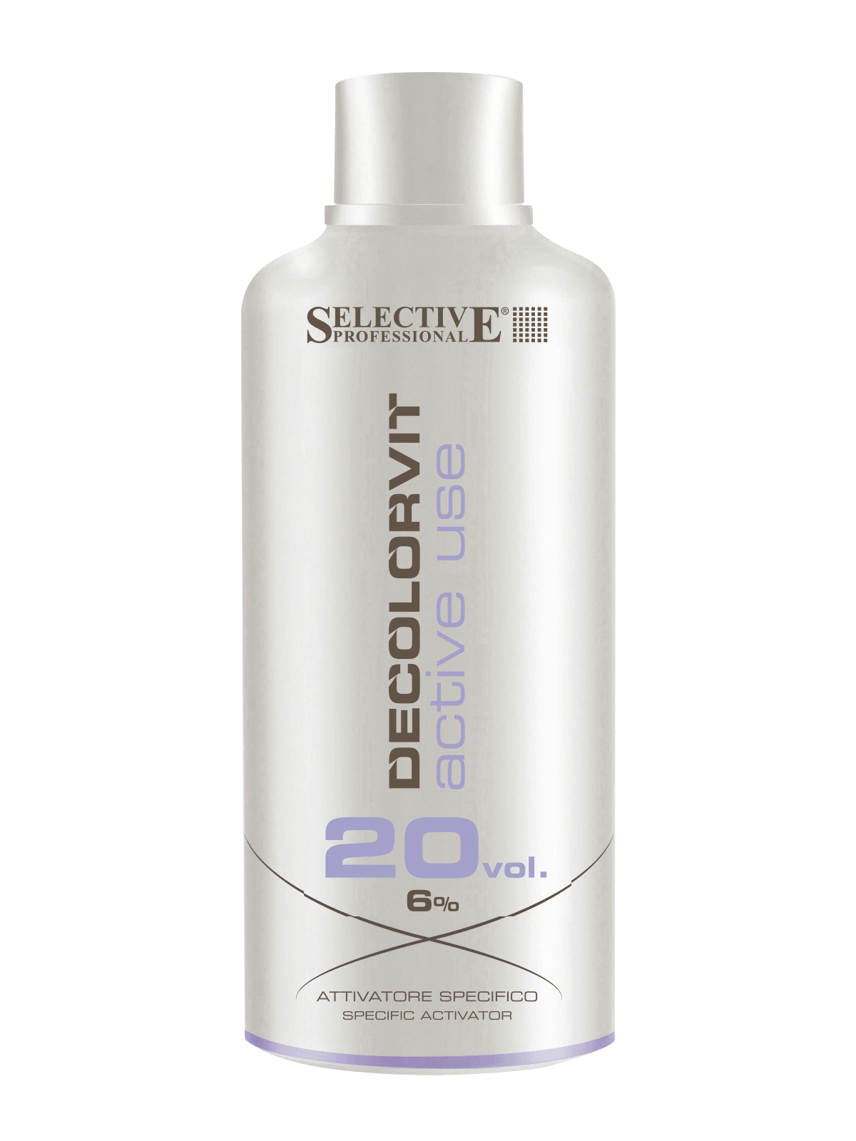Окислители для волос:  SELECTIVE PROFESSIONAL -  Специальный активатор Decolorvit Active Use 6% (750 мл)