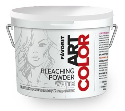 Осветлители для волос:  FarmaVita -  Белый осветляющий порошок Favorit Art Color (500 мл)