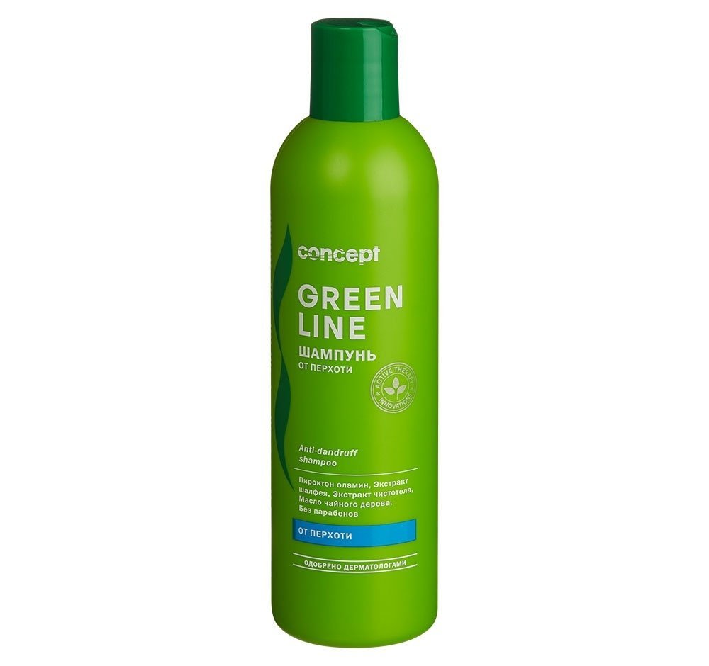Шампуни для волос:  Concept -  Шампунь от перхоти Anti-dandruff shampoo (300 мл)