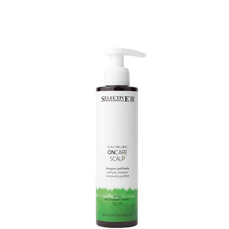 Шампуни для волос:  SELECTIVE PROFESSIONAL -  Очищающий шампунь от перхоти Shampoo Purificante (200 мл)